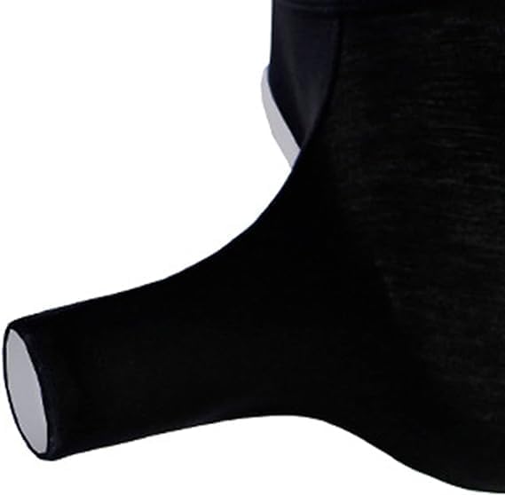 Elephant Underwear For Men Sexy Ice Silk Thong Breathable Hollow Out Erotic Shorts4