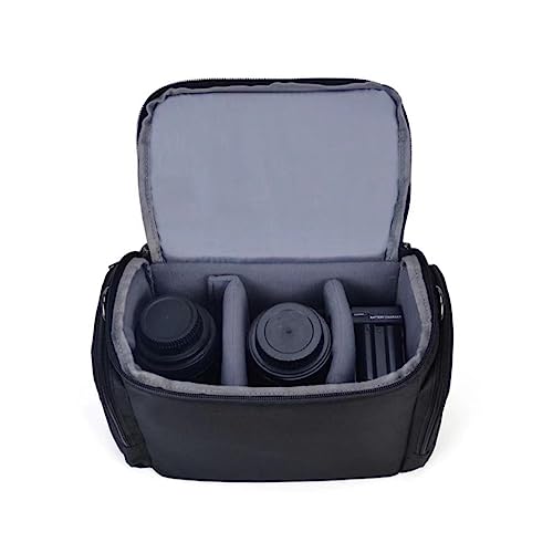 AFGRAPHIC Bolsa de hombro impermeable para cámara Fujifilm GFX 100 II, formato mediano, sin espejo, color negro, Black, Funda para cámara - imagen 2