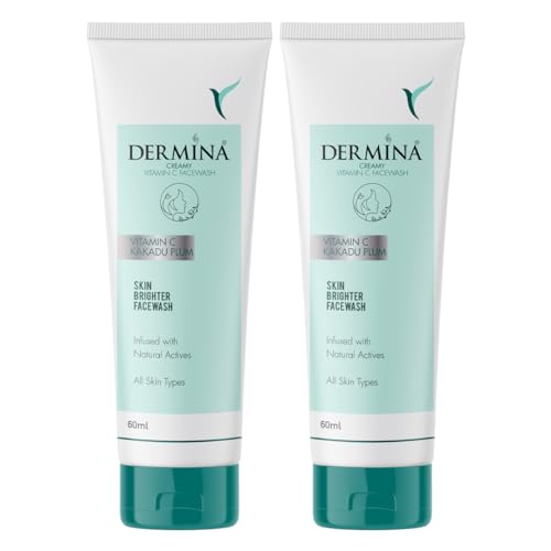 DERMINA Vitamin C Face Wash with Pack of 2 · 60 ml (120 ml total) - Image 2