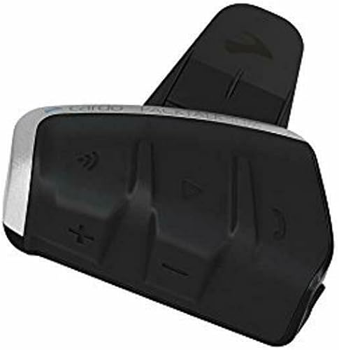 Miniatura 3 de Cardo PTS00101 - Paquete de 2 auriculares delgados con sistema de comunicación Bluetooth para motocicleta, color negro, paquete dual