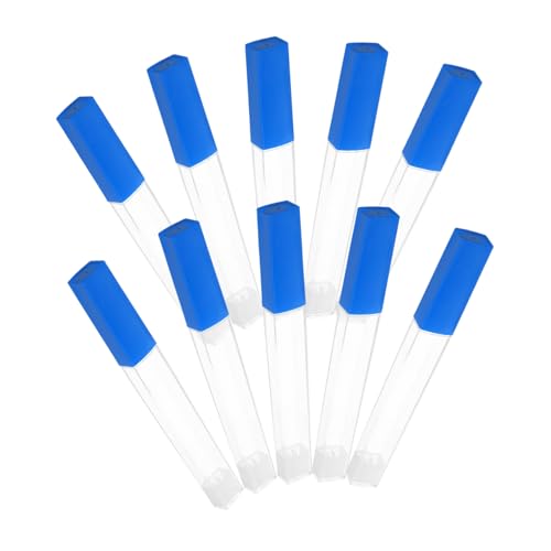 HAPINARY Secure Case 10pcs Thermometer Tube Storage Compact and Easy Maintenance