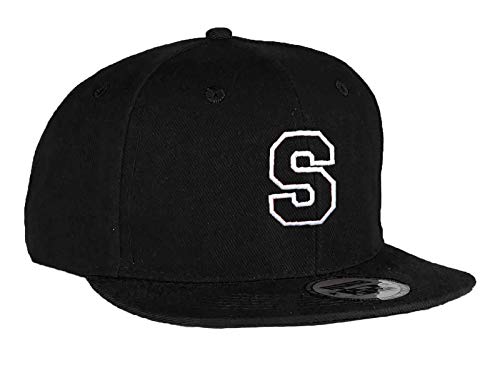 MFAZ Morefaz Ltd Jugend Baseball Kappe Kinder Mütze Basecap Mädchen Junge Schwarz Twill Snapback (S) Cover