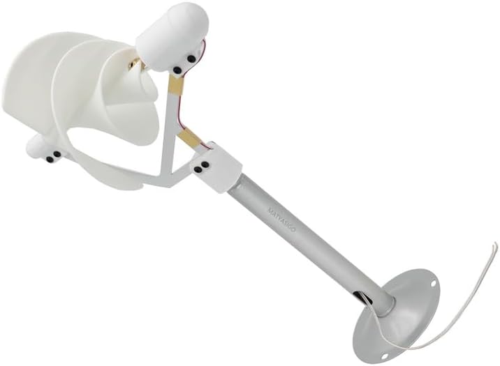 10W Miniature Helical Generator Spiral Wind Turbine For Science Experiment Generates Electric Light Spiral Generator