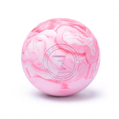 Image of FITZELAR Massage Lacrosse Balls for Myofascial Release, Quality Certification, Massage Deep Tissue for Back and Shoulder, Trigger Point Therapy, Muscle Knots, Relieving Muscle Pain (Pink.)