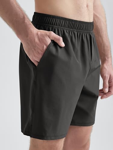 ODODOS Men's Athletic Shorts with Pockets 5" / 7" / 9" Inseam Quick Dry Lightweight Workout Gym Running Shorts2