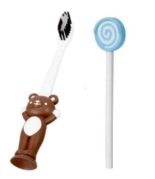 Kids Tooth Brush Combo Set Kids Oral Care Manual Toothbrush For Baby Tooth Brush And Tongue Cleaner-Multicolor-image-44