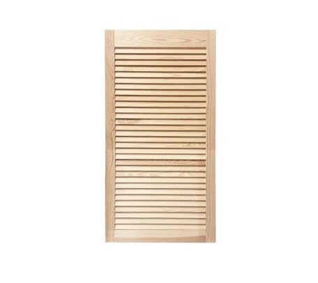 ANTA PERSIANA IN LEGNO MASSELLO DI PINO NATURALE spessore 20mm (Altezza 760mm x Larghezza 300mm)