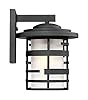 Nuvo Lighting 60/6402 Craftsman/Mission One Light Lantern from Lansing Collection in Black Finish, 9.75 inches #3