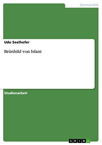 Brünhild von Islant (German Edition)