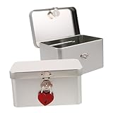 Photo Gallery sosoport 2 pezzi scatola portaoggetti in con lucchetto contenitore per gioielli dolci e monete organizer bloccabile e ufficio design e portatile Photo Gallery sosoport 2 pezzi scatola portaoggetti in con lucchetto contenitore per gioielli dolci e monete organizer bloccabile e ufficio design e portatile