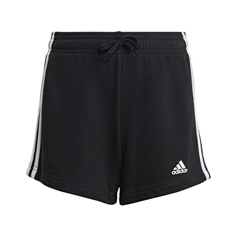 adidas Girl's Essentials 3-Stripes Shorts Cover