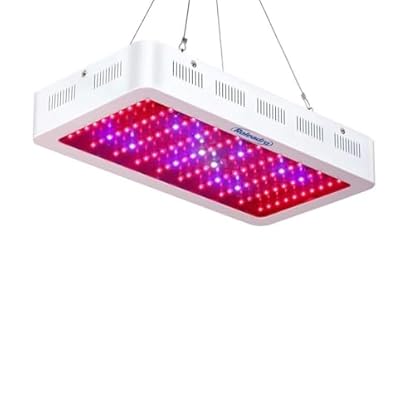 Foto di Roleadro Lampada Coltivazione Indoor Led Grow 300W Dimmerabile,Led Coltivazione Lampada per Piante Indoor Idroponica Crescita