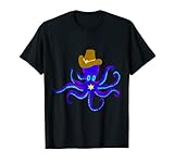 Coole Cowboy Westernreiter Kraken Seemonster