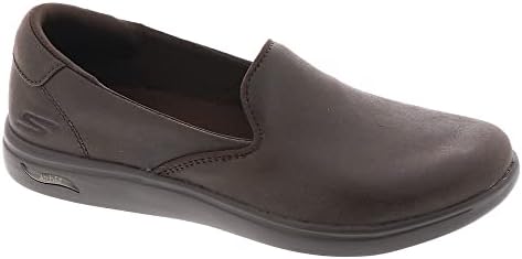 Skechers Arch Fit Uplift - to The Beat Skimmer Chocolate 7 B (M) | Image 3