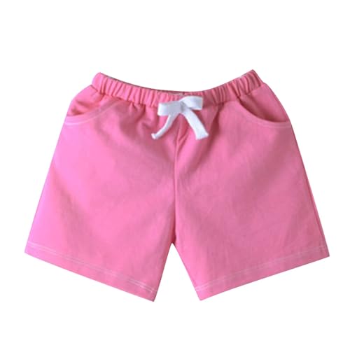 Flat Front Drwstring Shorts for Baby Boys Toddler Kids Solid Pull on Athletic Sport Short Pants 4t Workout Clothes Girls