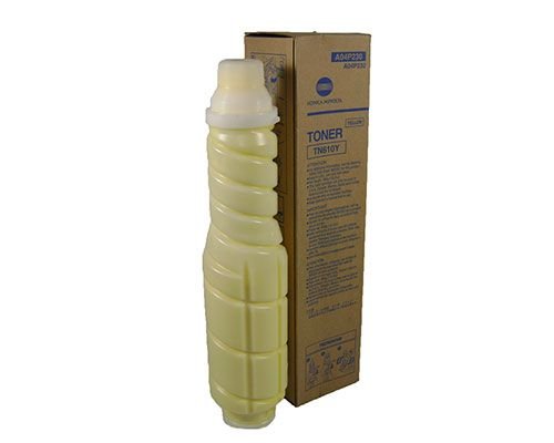 Toner Jaune TN610Y Konica Minolta Bizhub Pro C 5500 Original A04P250