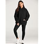 Trendy Queen Womens Oversized Hoodies Fleece Sweatshirts Sweaters Spring Outfits 2025 Pullover Fall Winter Clothes - Image 5