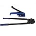 Steel Strap Tensioner Crimper Tool for PET Plastic Straps, and Portable Manual Strapping Machine for Small Items, Ideal for Harsh Working Conditions