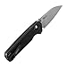 Kershaw Bel Air XL Manual Folding Pocket Knife, 3.4 inch MagnaCut Steel Blade, Black G10 Handle, Pocketclip, Made in the USA