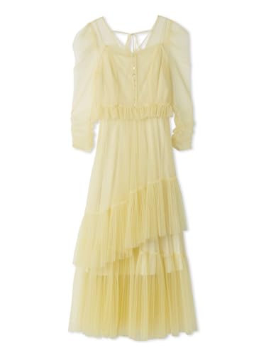[スナイデル] Susティアードチュールドレス SWFO255040 レディース YEL 0