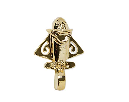 Pre-Columbian 24k Gold Plated Lapel Pin | Ancient Aliens Columbian Airplane Gold Lapel Pin | Gold Lapel Pin Unisex Jewelry | Quimbaya Lapel Pin | Plane Lapel Pin | Ancient Aliens Lapel Pin A