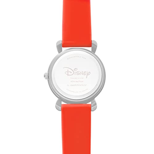 Disney Turning Red Kids' Plastic Time Teacher Analog Quartz Silicone Strap Watch3