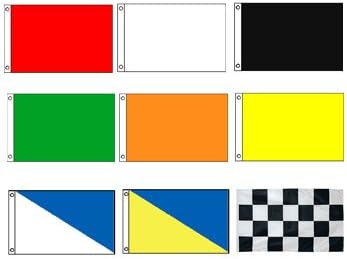 Power Boat Racing Flags Set 2' x 3'