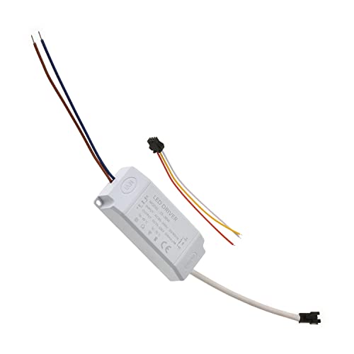 Image of Aicosineg AC 85-265V 25-36W LED Driver for Outdoor Light Ceiling Lamp Project Computer Transformer Constant Current 300mA Power Output Connector Adapter for Building Stage Display Theatre