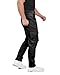 ALLELMS Mens Cargo Pants Classic Fit Stretch Lightweight Casual Pants for Men(blackk,34)