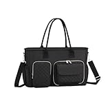 Tanxier Bolsa De Almuerzo Para Mujeres | 2 En 1 Bolso Aislado | Estilosa Para Viaje Con Computadora,Para Botella De Agua Tentempié Oficina Viaje Picnic Mujeres Hombres