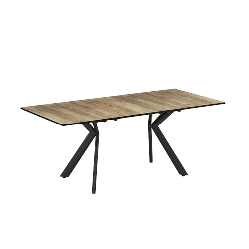 Vicco Esstisch Trill, ausziehbarer Esszimmertisch, Eiche...