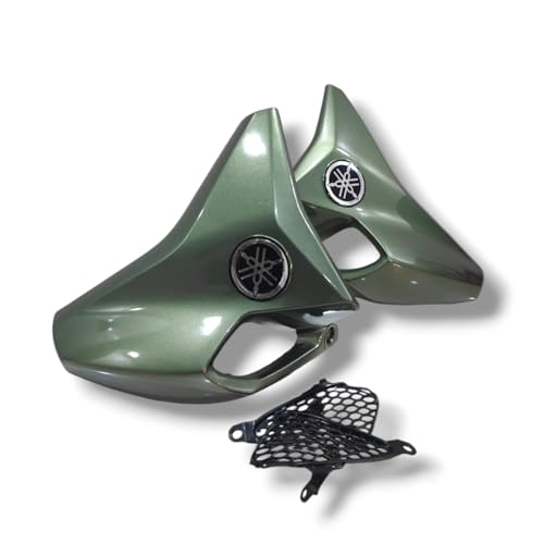 Image of Premium Accessories Compatible with FZ V2 TPFC Military Green | Durable Bike Upgrade Kit | Stylish Protective Parts | High Performance Fit | Long-Lasting Motorcycle Add-Ons