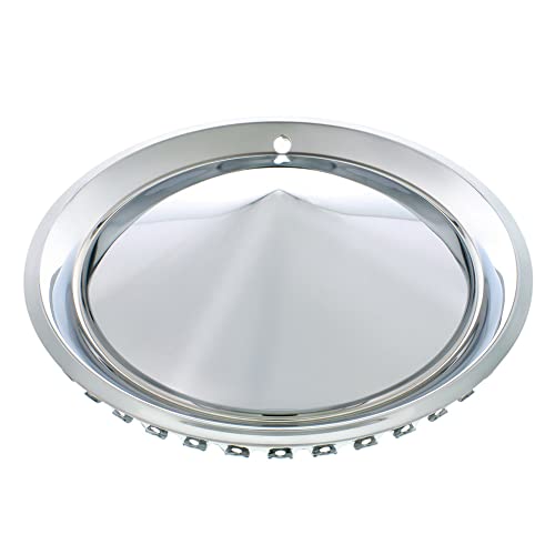 United Pacific Industries C5057 1957 Plymouth Style "California Cone" Hubcap Set, 1 Pack #TOP9