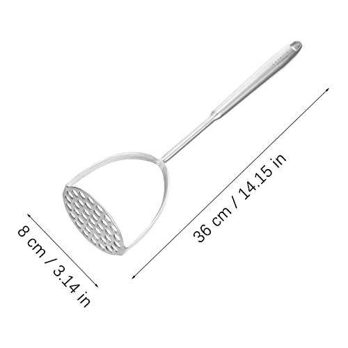 Kartoffelstampfer, 1 Stück Stampfer Multitools Knoblauchwolf Werkzeug Lebensmittelzerkleinerer Metall Kartoffelpresse Kartoffelpresse Reispresse Handwerkzeug Kartoffelschlammpresse Avocadopresse Baby