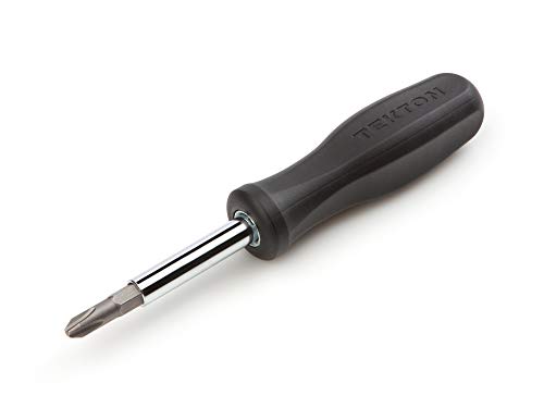 Image of TEKTON 6-in-1 Phillips Driver | DMS14007 | #1 x #2, #0 x #3, Black