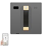 NEYTIIR Robot Limpiacristales con Aspirador Automático Inteligente Ultrafino De 3000 PA For Azulejos Y Puertas.(Black)