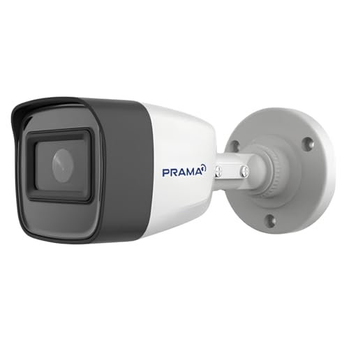 Image of PRAMA PT-HTD112E-NTPF(M) 2 MP Audio Bullet Camera | Included PVC Sticker (2 Units)