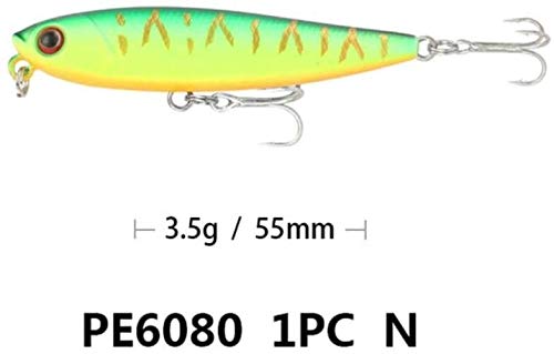 Haken Neue Mini Bleistiftköder 55mm 3, 5g Sinkende Fischereiköder Trolling Swimbait EIS Fisch Pesca Japan Tackle Bach… – Bild 6