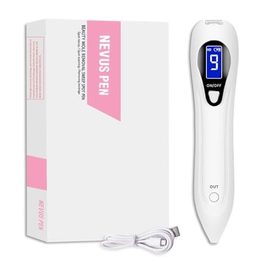 AOGOE Stylo Professionnel Pour Enlever Les Grains De Beauté, Rechargeable Par Usb Stylo Plasma Avec 9 Niveaux De Résistance Et Aiguilles Remplaçables, Pour Verrues, Taches De Rousseur, Névus