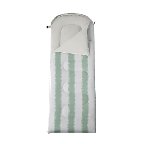 Bolsa de Dormir Rayada Azul Teal miniatura 4
