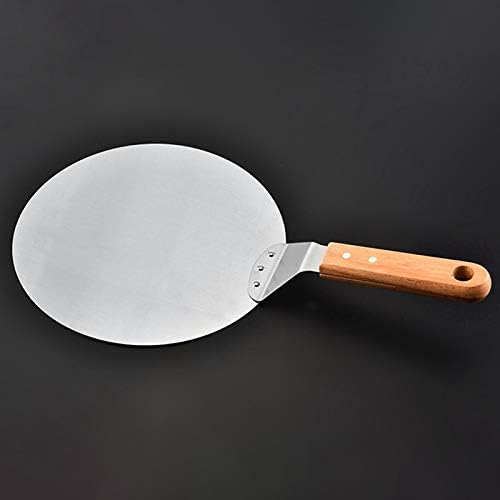 Pizza Peel 10/12 Inch Stainless Steel Pizza Shovel Spatula Large Round Pizza Paddle for Kitchen Oven Pizza Bread Cake Transfer Baking Tools Pizza Paddle