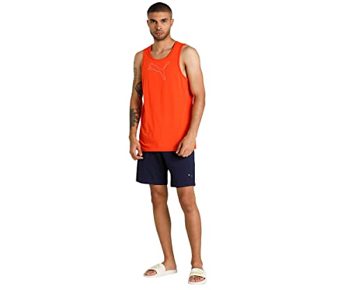 Image of Puma Men's Solid Regular Fit T-Shirt