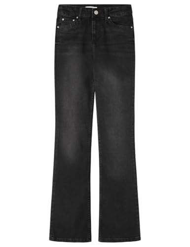 Jeans bootcut noir femme taille 42 pantalon denim évasé stretch