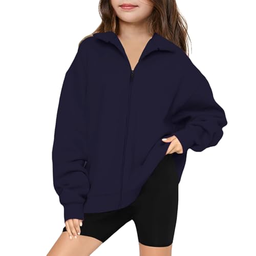 Boys Girls Fall Winter Jacket Lightweight Outdoor Windbreaker Hooded Packable Zip Lined Warm Casual School Clothes2