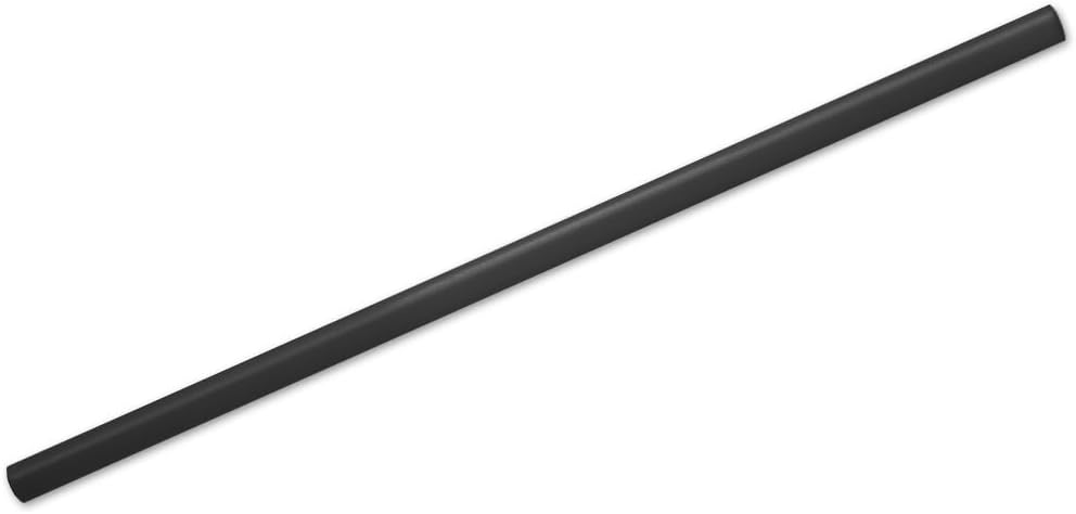 Giant Drinking Straws, 8.25 Inch, Black, 2400 Count, Bulk Foodservice Box, Made with Alliance PHA