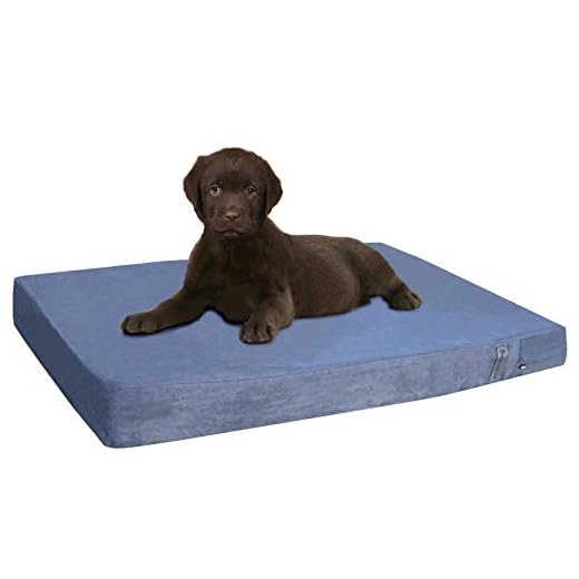 Orthopedic Gel Memory Foam Dog Bed