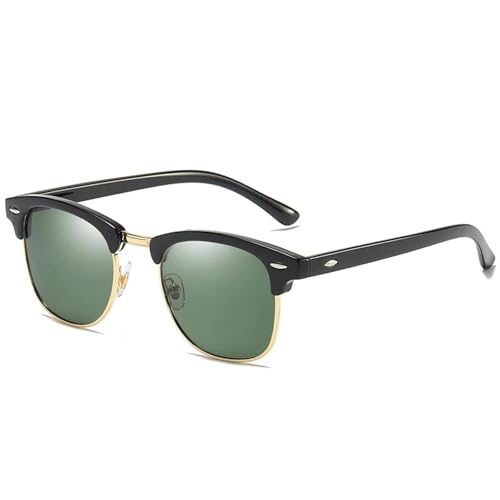 Lunettes de soleil polarisées vintage verres UV400 haute finition