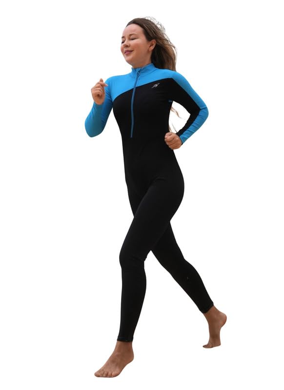Image of Keepfit UPF 40+ Sun Protection+ N9 Antibacterial Full-Body Swim Suit
