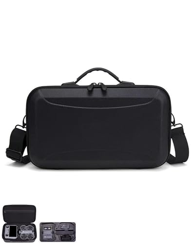 Lokyoyo Étui de transport compatible avec DJI Neo 2 Fly More Combo et télécommande RC 2, sac de protection de voyage portable pour accessoires de drone Neo 2, Noir , Étui de transport robuste et