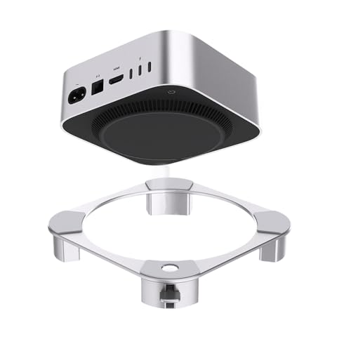 Ya en manzanajugosa.com: Soporte para Mac Mini M4, Soporte de Aluminio para Mac Mini M4 y M4 Pro, Mac Mini M4/M4 Pro Soporte de Aleación de Aluminio Refrigeración Mejorada, Fácil Acceso con Botón Diseño Duradero y Resistente